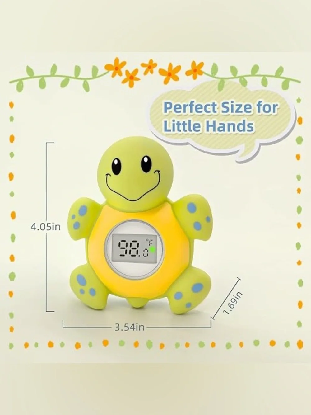 🆕 Baby Bath Thermometer Floating Toy, Baby Safety Tub Temperature